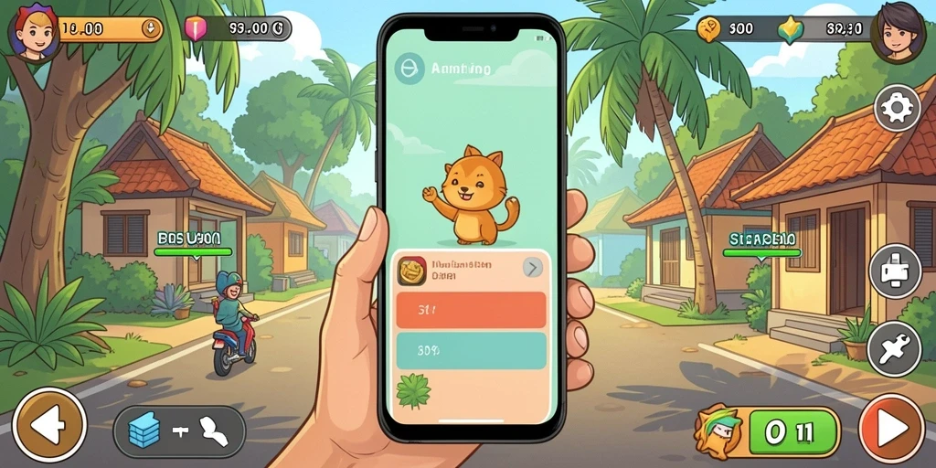 Berbagai mode permainan yang seru dan menantang.