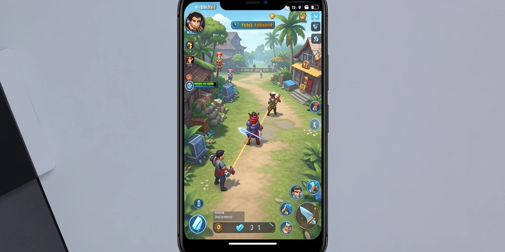 Screenshot dari mesin slot unggulan dengan tema petualangan.