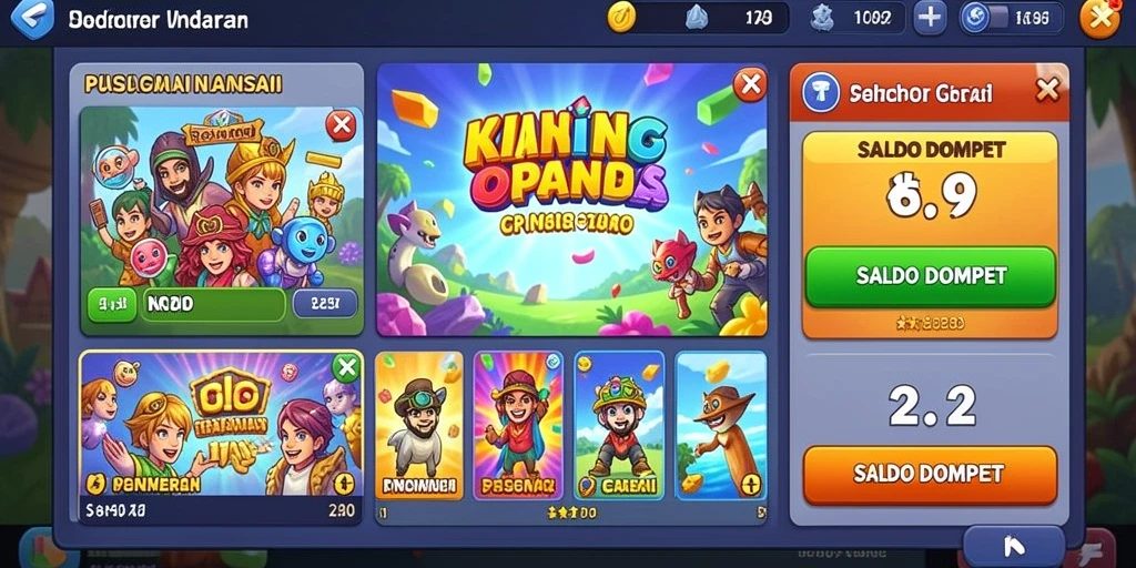 Deskripsi fitur multiplayer yang memungkinkan pemain bersaing secara real-time.