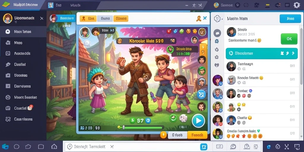 Screenshot mode turnamen yang seru dan menantang.
