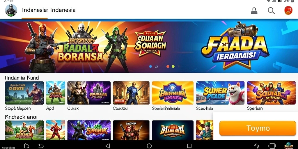 Beragam level menarik dengan tantangan berbeda.