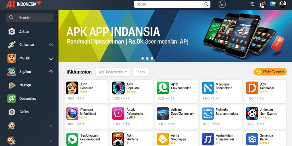 Screenshot menunjukkan variasi tema slot yang beragam.