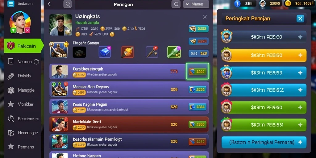Salah satu fitur pembaruan terbaru MEKAR99.