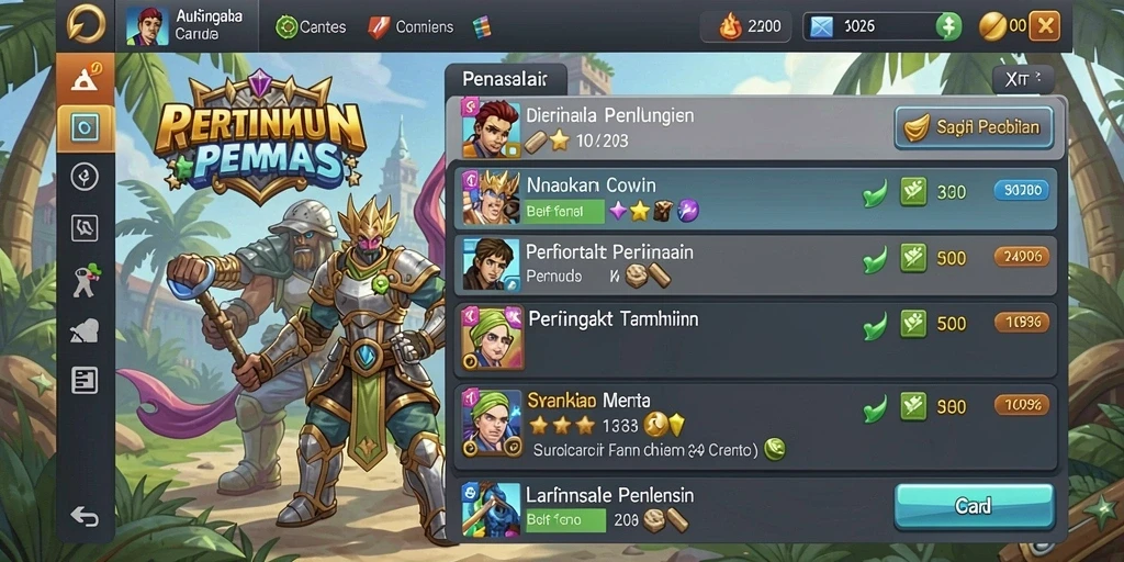 Pengalaman bermain yang seru dan menantang.